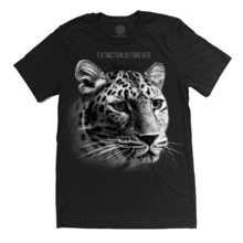 Extinction Is Forever - Protect Leopards T-Shirt
